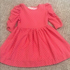 Matilda Jane Coral Polka Dot Dress
